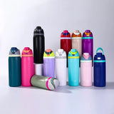 25 Pack 24/32oz Owala Freesip Water Bottle Wholesale Stainless Steel Insulation Sippy Cup_GGblanks