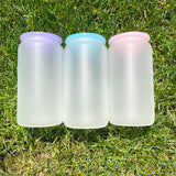 50 Pack Upgraded 16oz Sublimation Glass Cans with BPA Free PP Lids_GGblanks