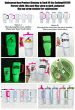 20 Pack 25 Pack GITD Blank Sublimation 20oz 40oz Tumbler with Leakproof Straw Lids_GGblanks