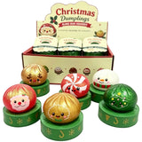 72 Pack Glitter TPR Moldable Xmas Squeeze Christmas Dumpling Squishy Stress Relief Fidget Toy for Kids_GGblanks