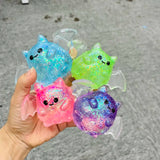 72 Pack Halloween Needoh Pumpkin Bat Ghost Slow Rising Squishy Stress Relief Squishy Toys for Kids_GGblanks
