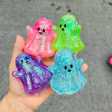 72 Pack Halloween Needoh Pumpkin Bat Ghost Slow Rising Squishy Stress Relief Squishy Toys for Kids_GGblanks