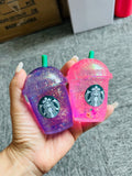72 Pack Maltose Cute Glitter Needoh Drink Starbucks Squishy Stress Relief Fidget Toy with Gift Box for Kids_GGblanks