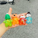 72 Pack Maltose Slow Rising Happy Christmas Family Squishy Stress Relief Fidget Toys for Kids_GGblanks