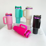 20 Pack 30oz/40oz Mirror Purple Pink Ombre Underneath Powder Coated H2.0 Quencher Tumblers_GGblanks