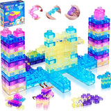 40 Pack 28 Sets Jelly Blox Same Style Soft Jelly Building Blocks for Toddlers Kids_GGblanks