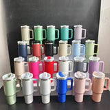 20 Pack China RTS 20oz 30oz 40oz H2.0 Colorful Stanley Style Travel Tumblers with Handle_GGblanks