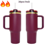 20 Pack USA RTS 40oz H2.0 Mirror Gold Plated Wine Red Cranberry Maroon Black Blue Purple White Tumblers_GGblanks