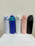 China RTS_20oz/30oz Leakproof Water Bottles Concave Convex with Shape Colorful Bottles_GGblanks