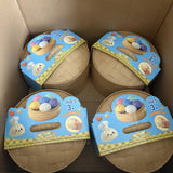 8 Pack Jumbo Soft Sensory Giant 25cm Dumpling Squishy Steamed Bun Stress Relief Fidget Toy with Mystery Blind Box for Kids_GGblanks
