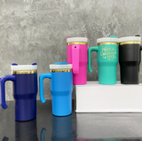 25 Pack USA Presale H2.0 Powder Coated Kids 20oz Gold Underneath Mugs_GGblanks