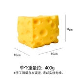 50 Pack 9cm Big Soft Slow Rising Squishy Cheese Toy_GGblanks
