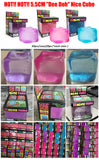 60 Pack NeeDoh Nice Cube Slow Rising Sensory Squeeze Toy with Super Solid Squish Adults Fidget Toys for Kids Youth Adult_GGblanks