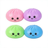 6 Pack Jumbo Soft Sensory Giant 25cm Dumpling Squishy Steamed Bun Stress Relief Fidget Toy with Mystery Blind Box for Kids_GGblanks