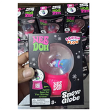 60 Pack Needoh Style Snow Globe Squishy Toy Stress Relief Squeeze Fidget Toys with Light_GGblanks