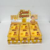 72 Pack 7.5cm Flour Filled Cheese Squishy Stress Relief Fidget Toy for Kids_GGblanks