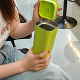 36 Pack Powder coated 600ml 20oz double wall vacuum square cup inner 304ss, outer 304ss New_GGblanks