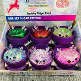 72 Pack Maltose Slow Rising Christmas Reindeer Maltose Bun Squishy Stress Relief Fidget Toys with Steamer for Kids_GGblanks