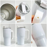 20oz White/Matte Macaron Student tumblers for Sublimation_GGblanks