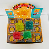 48 Pack 6cm Vaseline No Rebound Cheese Squishy Toys Stress Balls Squeeze Fidget Toy_GGblanks