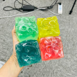 48 Pack 6cm Vaseline No Rebound Cheese Squishy Toys Stress Balls Squeeze Fidget Toy_GGblanks