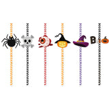 1440 Pack China Warehouse Halloween Paper Straws_GGblanks