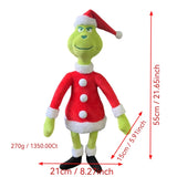 25 Pack Ready stock blank sublimation Christmas grinch Plush Toy _GGblanks