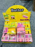 72 Pack Needoh Flour-filled TPR Yellow Strawberry 4oz Squishy Butter Stick Stress Relief Fidget Toy for Kids_GGblanks