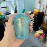 72 Pack Maltose Cute Glitter Needoh Drink Starbucks Squishy Stress Relief Fidget Toy with Gift Box for Kids_GGblanks