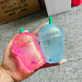 72 Pack Maltose Cute Glitter Needoh Drink Starbucks Squishy Stress Relief Fidget Toy with Gift Box for Kids_GGblanks