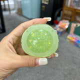 60 Pack Needoh Halloween Glowing in Dark Smiley Face Glitter Fuzzy Ball Squishy Stress Relief Fidget Toy for Kids_GGblanks