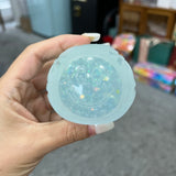 60 Pack Needoh Halloween Glowing in Dark Smiley Face Glitter Fuzzy Ball Squishy Stress Relief Fidget Toy for Kids_GGblanks