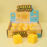 50 Pack 9cm Big Soft Slow Rising Squishy Cheese Toy_GGblanks