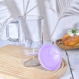 25 Pack 20oz Single Wall Acrylic Tumblers with Handle and Colorful Lid_GGblanks