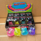 60 Pack Jelly Hops Squishy Bunny Stress Ball Sensory Squeeze Toys_GGblanks