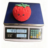 24 Pack 12cm Giant Strawberry Squishy Slow Rising Stress Relief Toy Realistic Soft Fruit Squeeze Fidget Sensory Toy_GGblanks