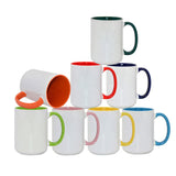 48Pack 12oz colorful ceramic mug with spoon hole for sublimation_GGblanks