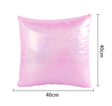 Ship from China 7-10days_ Fashion flash pillow cushion cover pillowcase for sublimation 50pcs-GGblanks