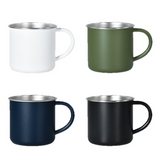 36 Pack 400ML 14oz Coffee Mug Stainless Steel Mug for Camping_GGblanks