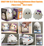 24 Pack CRAZY FUN 13.5*13cm Cute Halloween Ghost Squishy_GGblanks