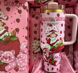20 Pack Little Red Riding Hood large-capacity STANLEY thermal cup, portable straw car cup, coffee stainless steel tumbler