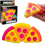 120 Pack of NeeDoh Happy Pizza Squishy Toys Sensory Stress Relief Cute Pizza Fidget Toys Slow Rising Stress-Relief Squishy Toys_GGblanks