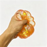 72 Pack Halloween Glitter Sparkling Pumpkin Maltose Filled Squishy Toys Stress Relief Sensory Fidget Toy_GGblanks