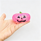 72 Pack Halloween Glitter Sparkling Pumpkin Maltose Filled Squishy Toys Stress Relief Sensory Fidget Toy_GGblanks