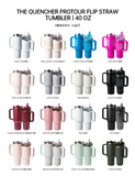 20 Pack China Presale Quencher Protour Flip Straw Tumbler 40oz_GGblanks