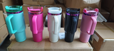 20 Pack 30oz/40oz Mirror Purple Pink Ombre Underneath Powder Coated H2.0 Quencher Tumblers_GGblanks