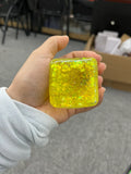 72 Pack of 5cm Glitter Squeeze Ice Cubes With Gift Boxes Slow Rising Stress-Relief Squishy Toys_GGblanks