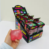 60 Pack NeeDoh Nice Cube Slow Rising Sensory Squeeze Toy with Super Solid Squish Adults Fidget Toys for Kids Youth Adult_GGblanks