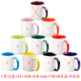 36 Pack 11 oz Blank Sublimation mugs with colorful Straws_GGblanks