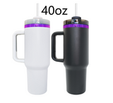 20 Pack USA Presale 30oz/40oz Gold Pink Purple Underneath Powder Coated Quencher Tumblers_GGblanks